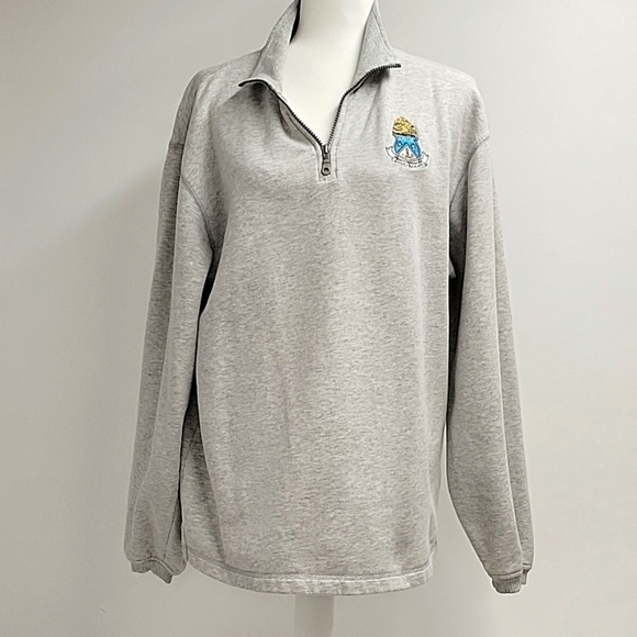Port Authority Signature 1/4 Zip Sweatshirt Size Men's Small Women's M - Picture 1 of 10